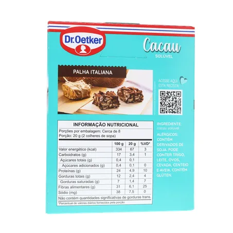CACAU PÓ DR OETKER CAIXA 150G 360-17