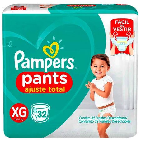 Fralda Desc. Pampers Confort Sec Pants Mega Xg C/32