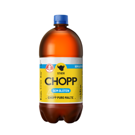CHOPP STIER PILSEN S/GLÚTEN PET 1L