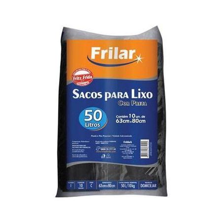 SACO LIXO FRILAR 50L C10