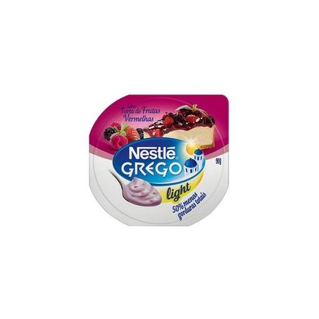Iog nestle grego frutas vermelhas light 90g