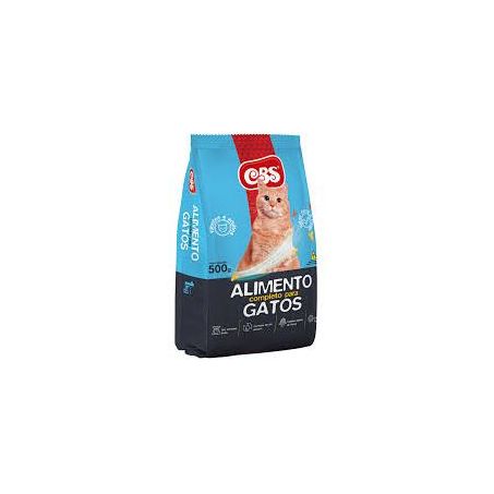 RAÇÃO PARA GATO CBS PEIXE/CARNE 500G 