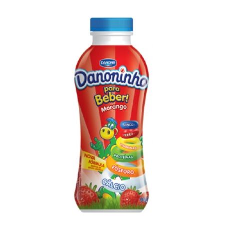 Iogurte Danoninho Morango Garrafa 900G