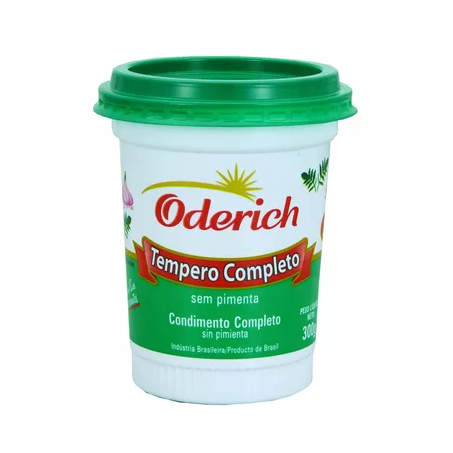 TEMPERO COMPLETO SEM PIMENTA ODERICH