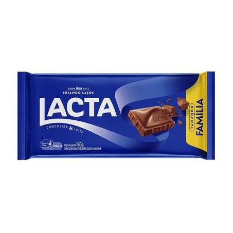 Chocolate ao leite lacta 145g