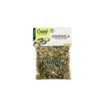 Chá camomila flor cristal pct 10g