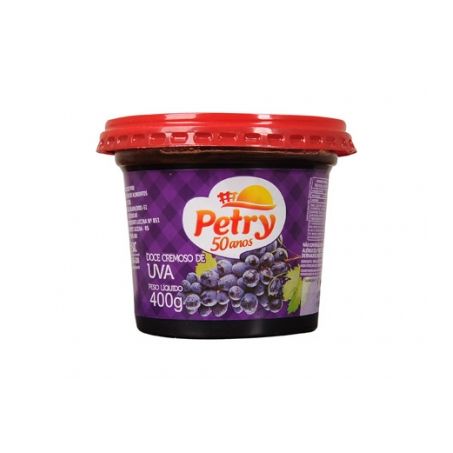 Doce fruta petry uva light 400gr