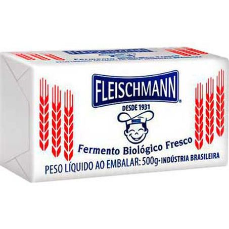 Fermento Fleischmann Fresco Sachê 500g 

 
