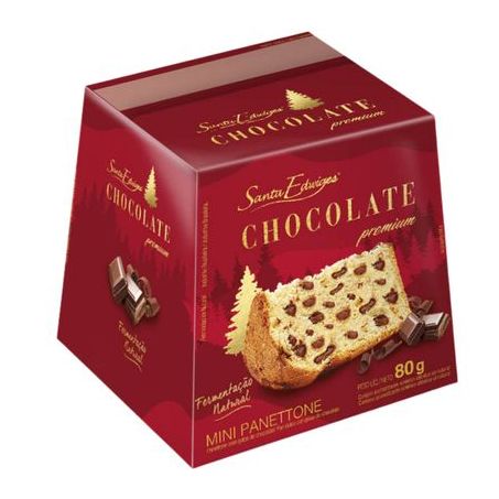 PANETTONE MINI 80G STA EDWIRGES