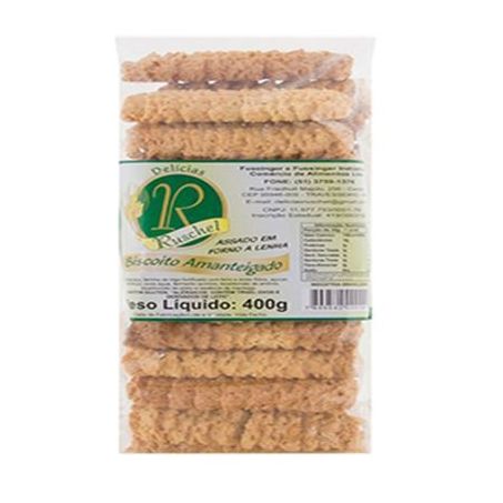 Biscoito Ruschel Amanteigado Pacote 400g 
 