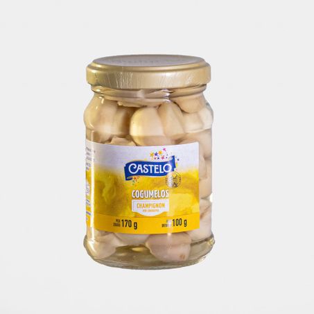 CHAMPIGNON EM CONSERVA 100G CASTELO