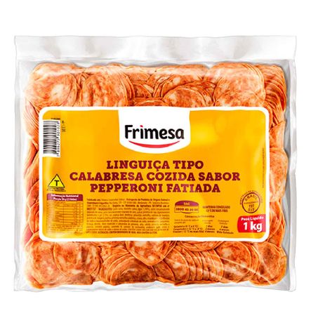 FRIMESA LINGUICA CALABRESA COZ PEPERONI FAT 1 KG  