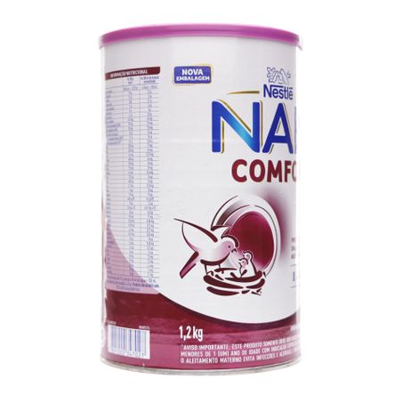 Leite nestle nan comfort 1 0 à 6 meses 1.2kg 360-52