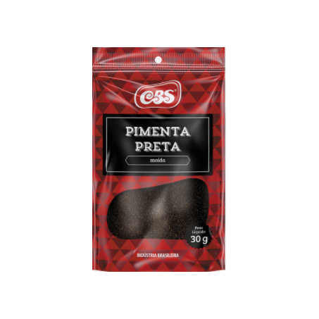 TEMPERO CBS PIMENTA PRETA MOIDA  30G (071634)