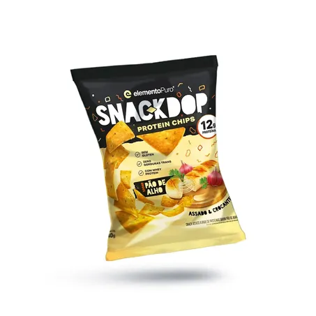 SNACKDOP PÃO ALHO 40G - ELEMENTO PURO