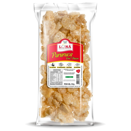 Torresmo Luna Crocante Bacon Pacote 50G