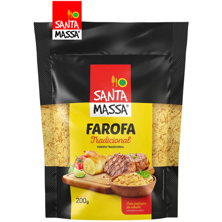 FAROFA SANTA MASSA TRADICIONAL 200G