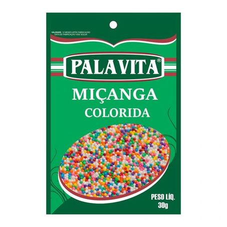 Miçanga Colorida Palavita 30g