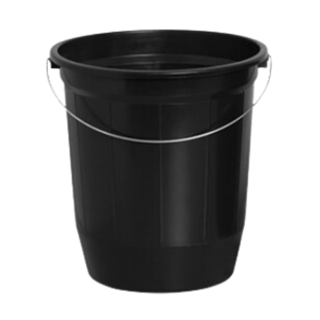 BALDE DE PLÁSTICO 20L PRETO PLASNEW 206