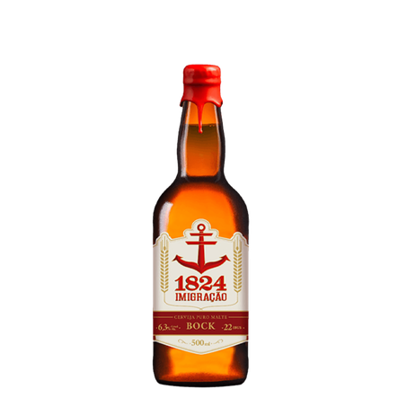 Cerveja bock imigração 500ml