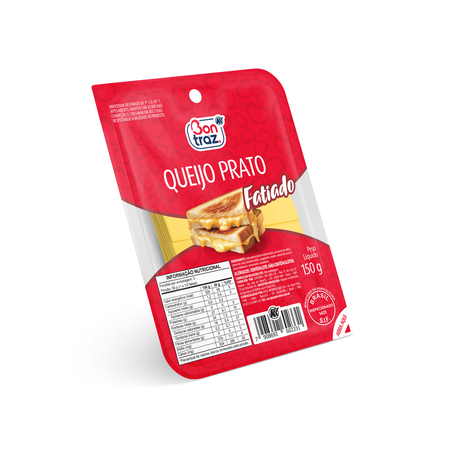 Queijo Prato Bontraz Fatiado 150G