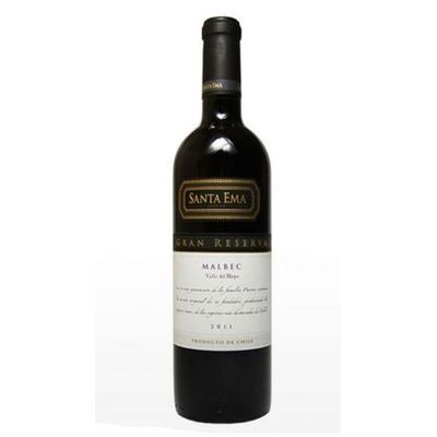 Vinho gran reserve malbec santa ema 750ml