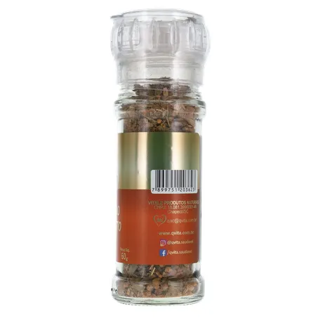 TEMPERO Q-VITA COM MOEDOR COMPLETO 65G 360-10