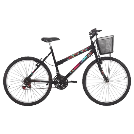 Bicicleta Mormaii Aro 26 Safira - Com Cesta - Ref. 2020401241301-021