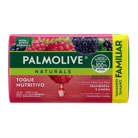 Sabonete palmolive toque nutritivo tamanho familiar pacote 150g