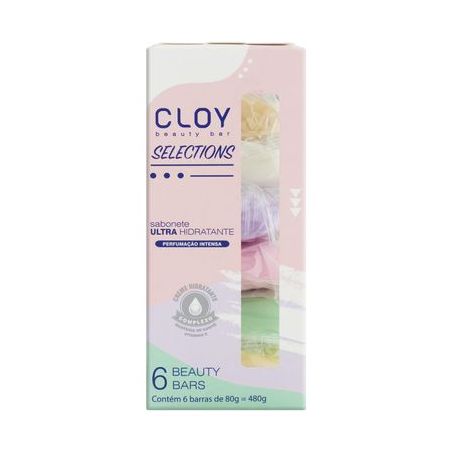 KIT CLOY SABONETE BEAUTY BAT 80 G C/6             