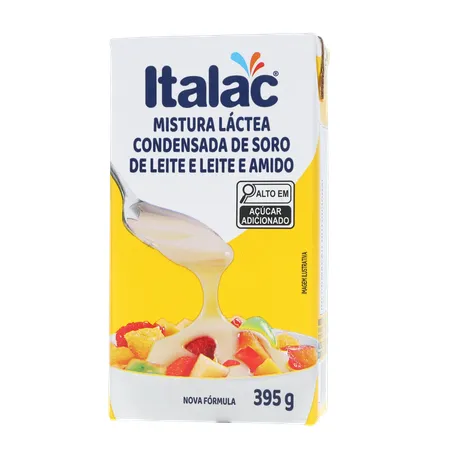 Mistura láctea condensada Italac soro de leite 395g
 360-1