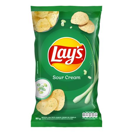BATATA FRITA LISA SOUR CREAM LAY'S