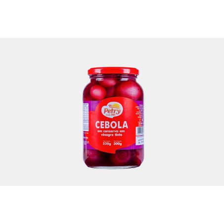 Cebola Roxa Conserva Petry Vidro 300g