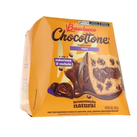 PANETTONE BAUDUCCO CHOCOTTONE TRUFA 500G 360-34