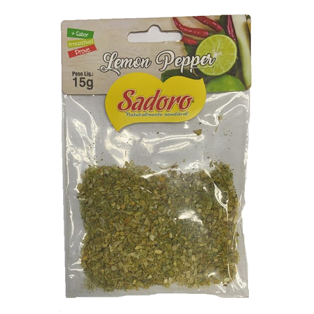 TEMPERO LEMON PEPPER SADORO 15G