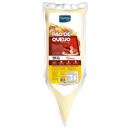 Pao Queijo Sipeza Bisnaga Calabresa 1kg