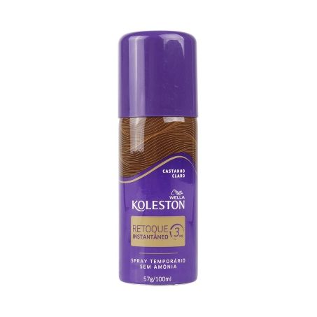 Retoque spray castanho claro koleston 100ml