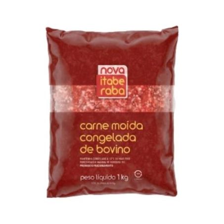 Carne Moída bovina Nova Itaberaba congelada 1kg