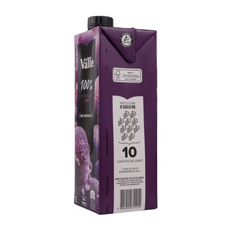 BEBIDA DEL VALLE 100% UVA TP 1L 360-11