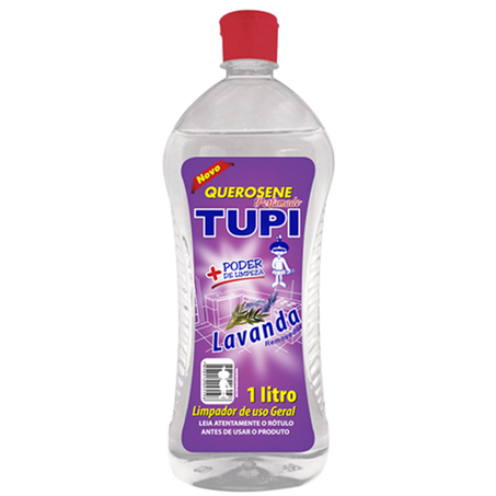 Limpeza querosene tupi 500ml perfume lavanda