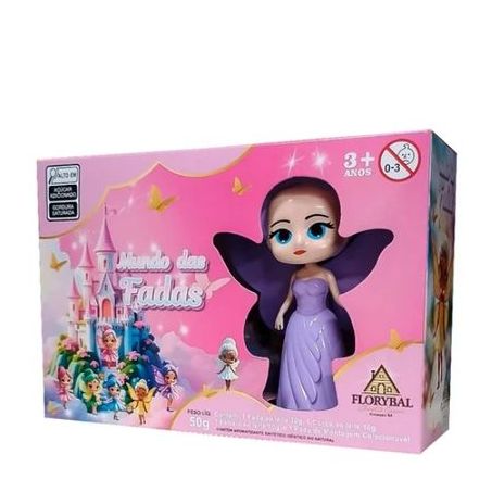 Caixa Coleção Mundo Das Fadas Florybal 50g
