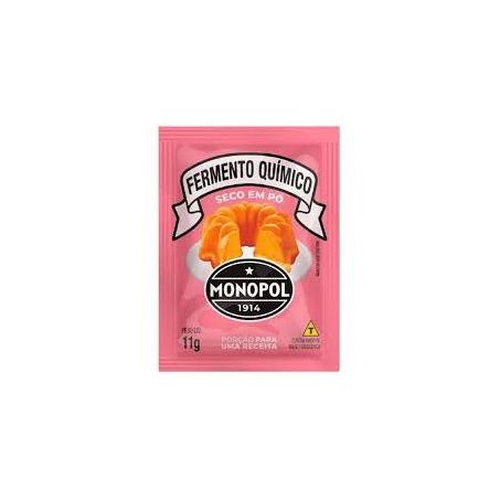 Fermento em pó químico monopol 11g
