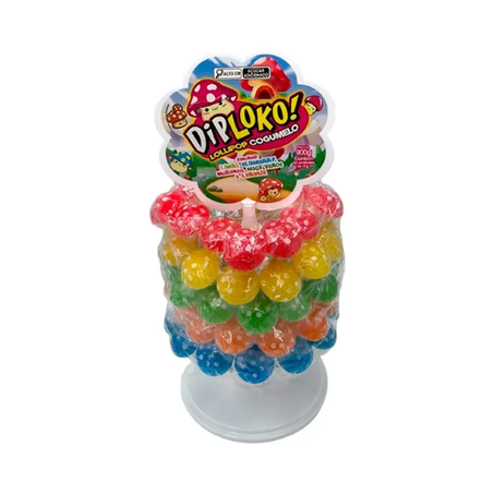 PIRULITO DIPLOKO COGUMELO LOLLIPOPS 15G