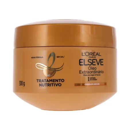 Creme de Tratamento Elseve Óleo Extraordinário Nutrição Intensa Loréal Paris 300G