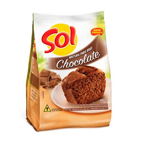 Mist P/ Bolo Sol 400g Cx Chocolate