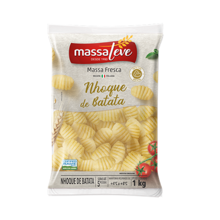 Nhoque Massa Leve 1kg