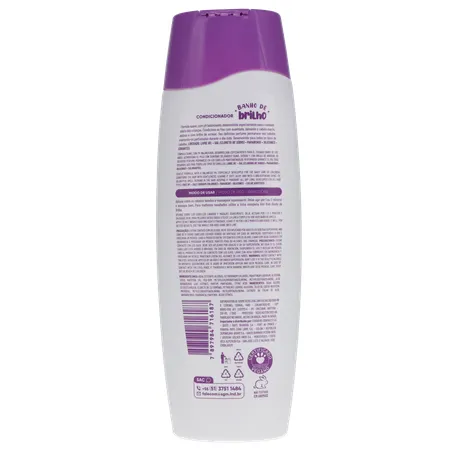 Condicionador vini lady kids banho de brilho 325ml 360-18