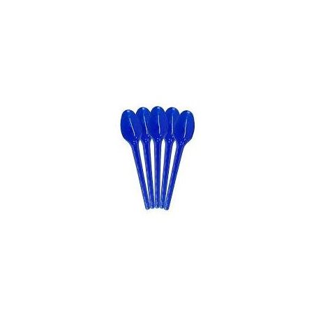 Colher descartável brink fest azul c/50
