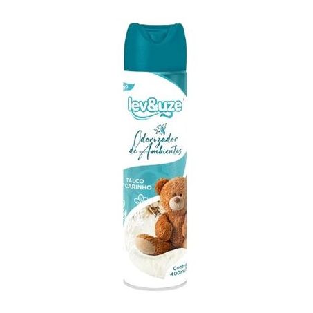 Odorizador de ambiente lev&uze talco e carinho 400ml