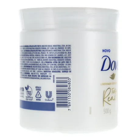 Máscara de Tratamento Texturas Reais Ondulados, Cacheados e Crespos Azeite de Oliva Dove 500G 360-26